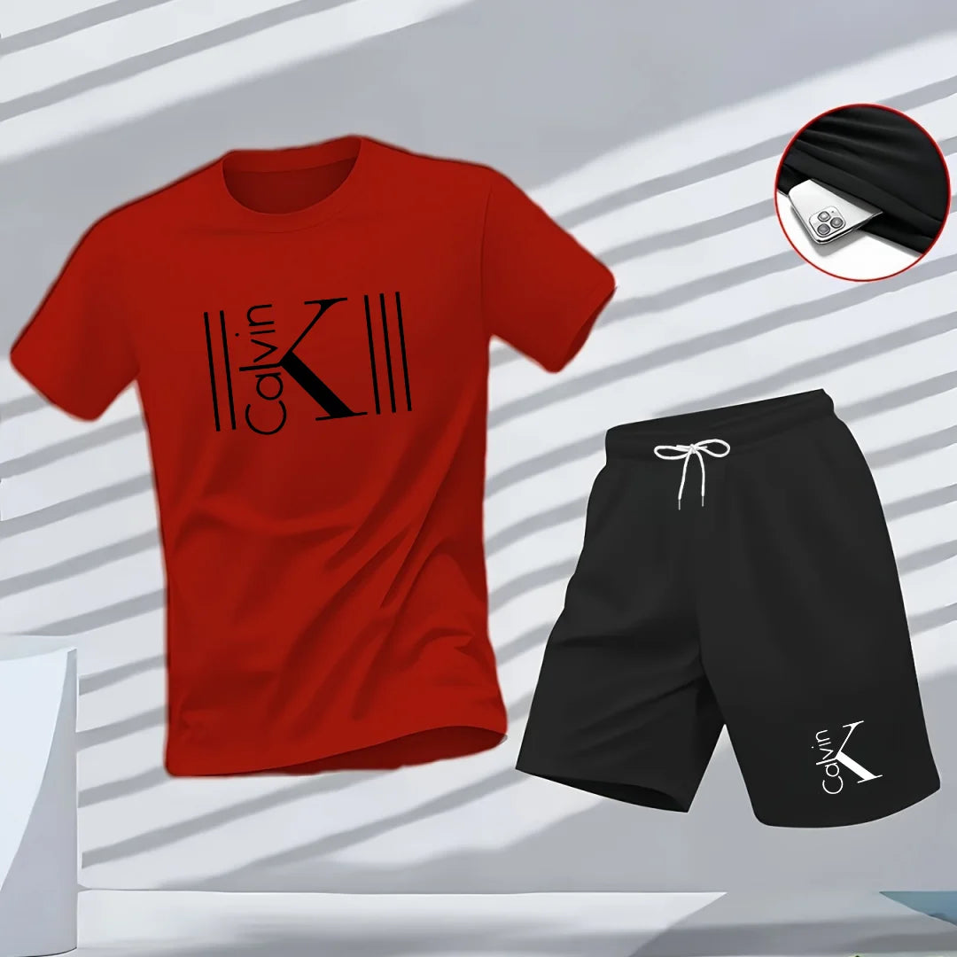 CK Breathable Sports Two-Piece Set