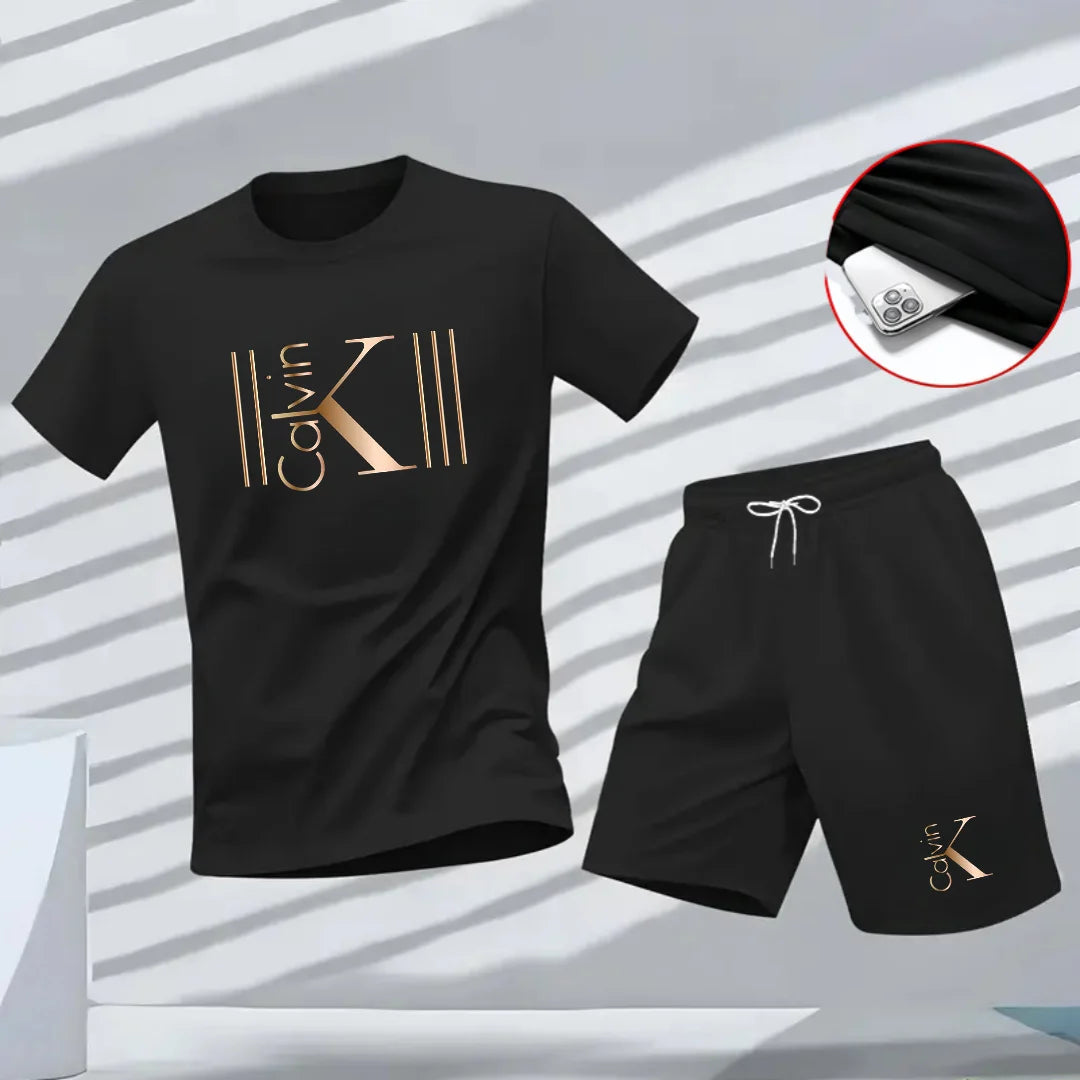 CK Breathable Sports Two-Piece Set